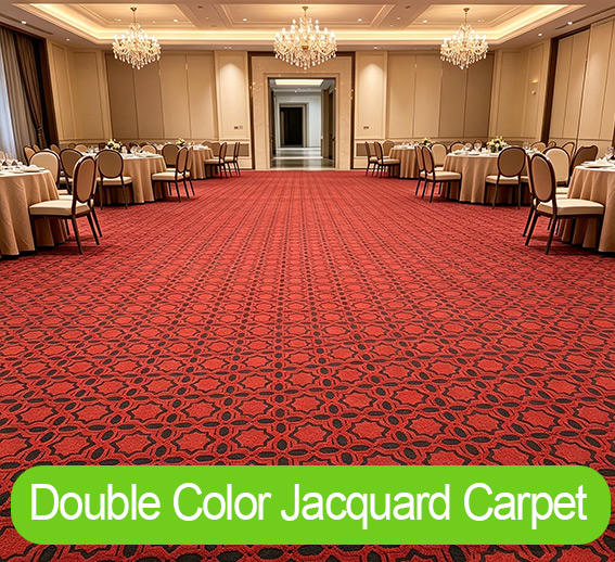 Double Color Jacquard Carpet
